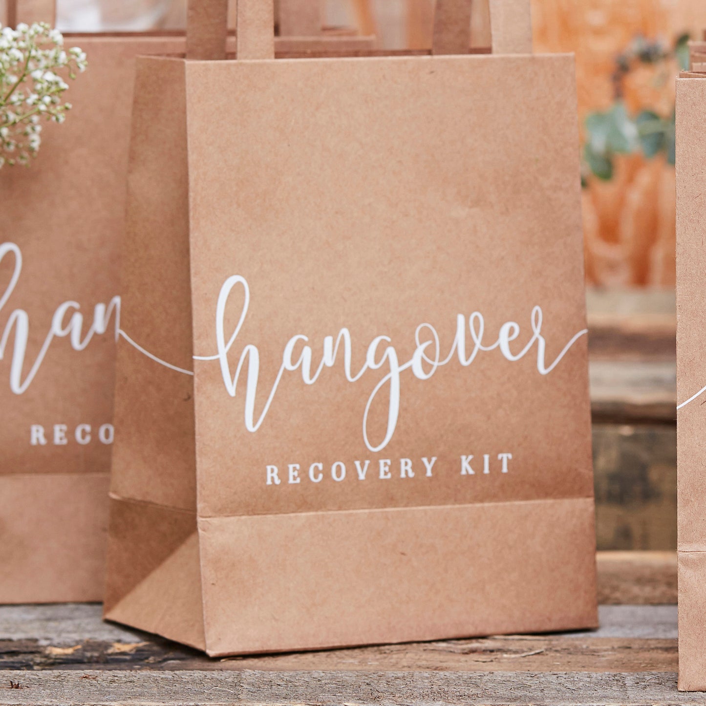 Kraft Hangover Recovery Kit Bags