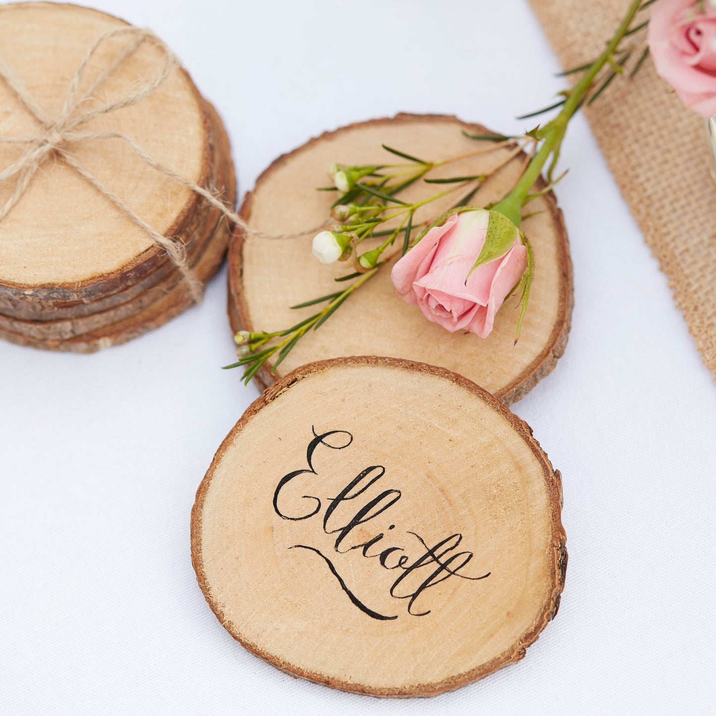 Mini Decorative Wooden Slices