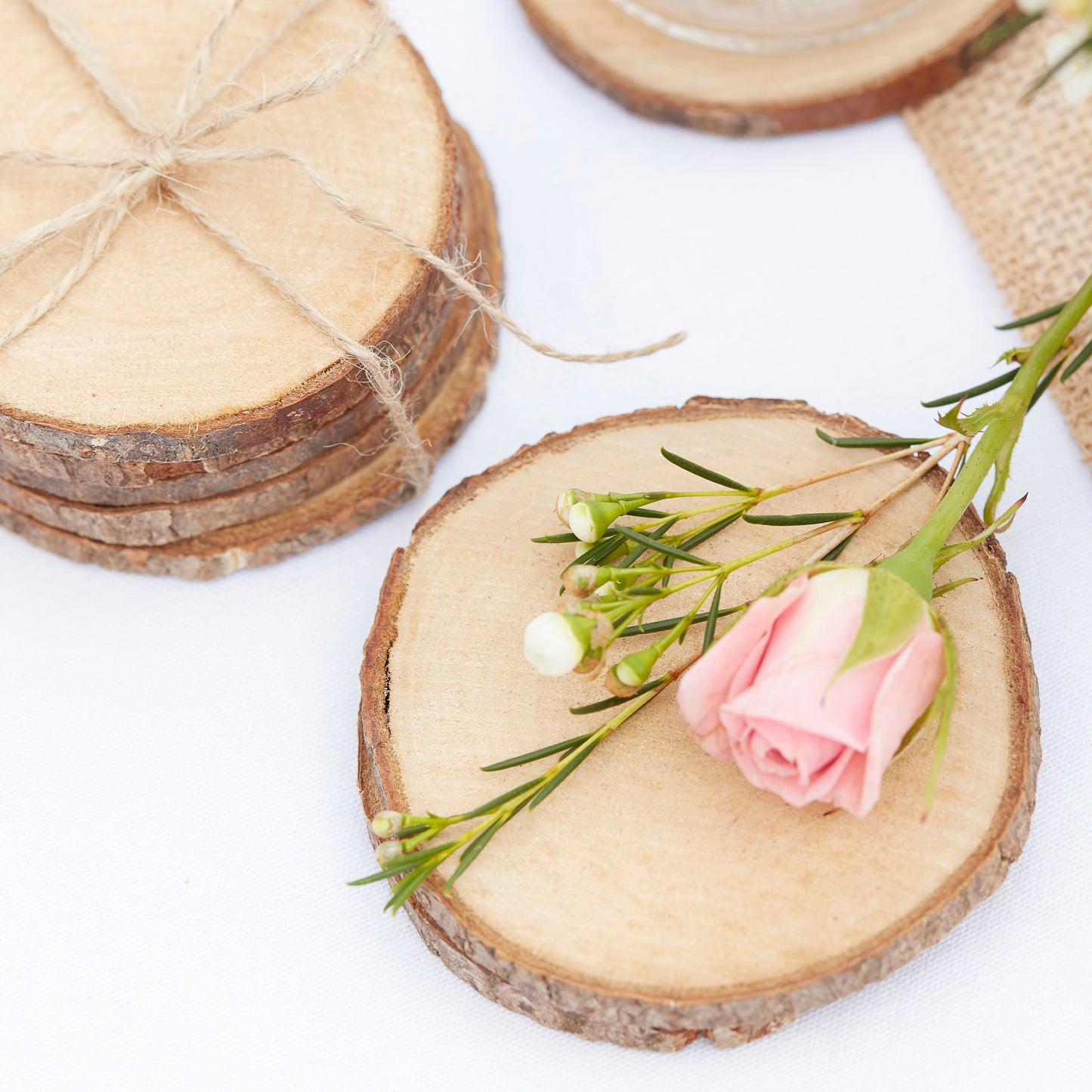 Mini Decorative Wooden Slices