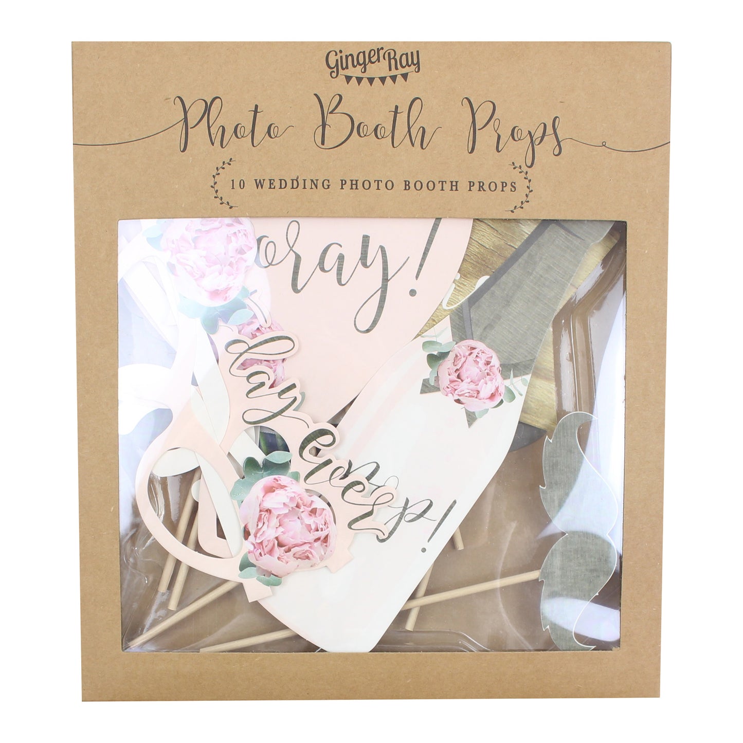 Rustic Country Wedding Photo Booth Props