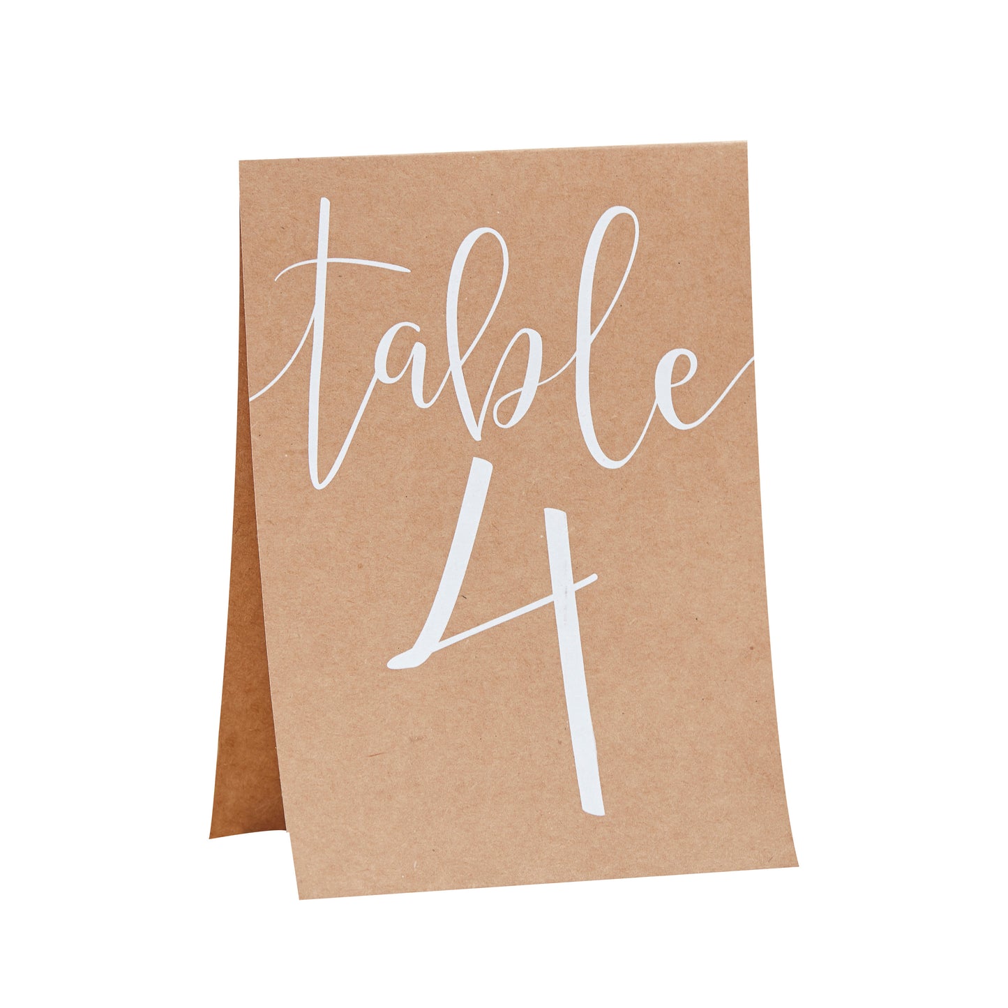 Rustic Wedding Table Numbers 1-12