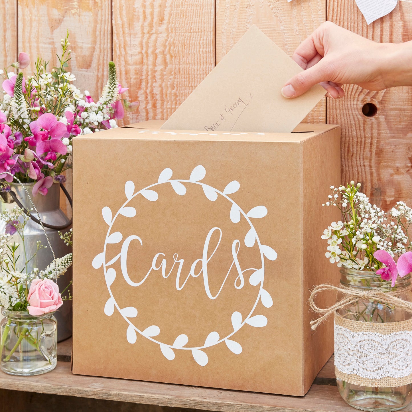 Rustic Wedding Card Post Box
