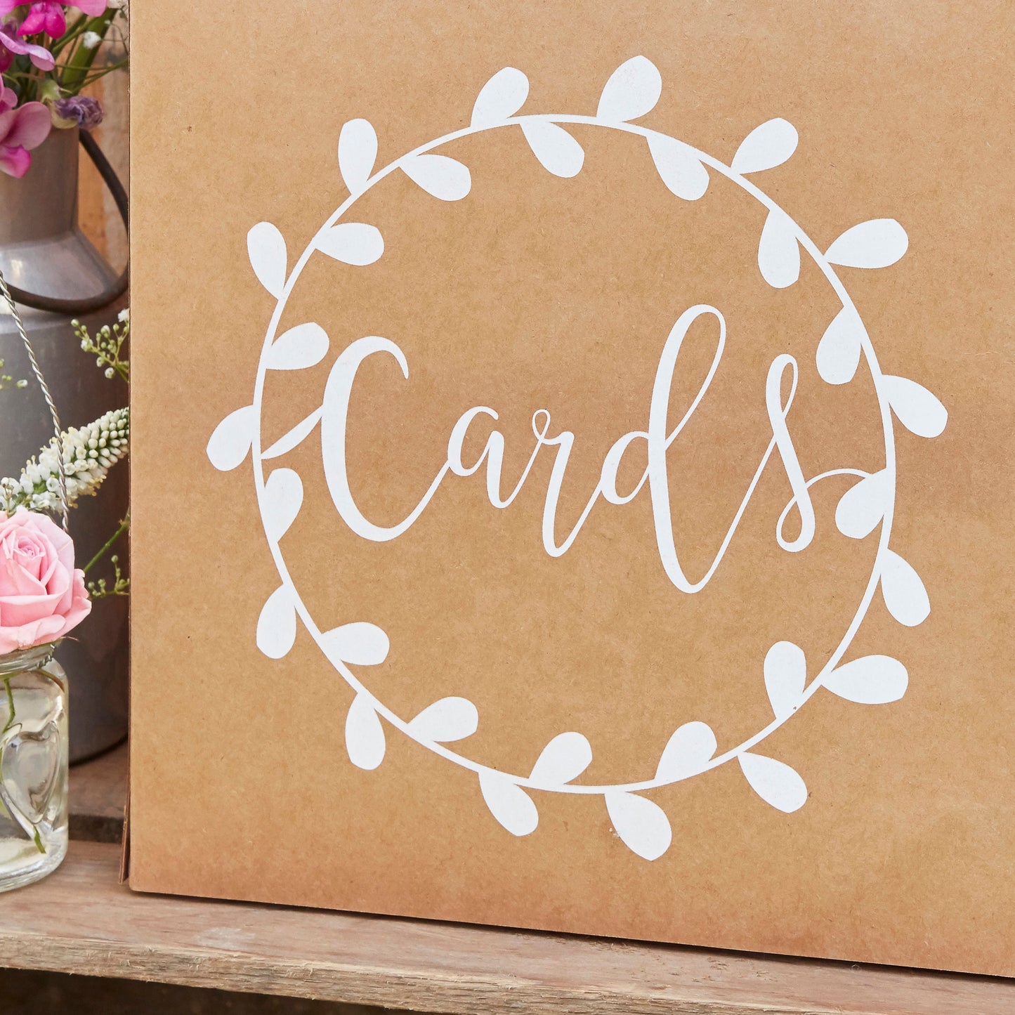 Rustic Wedding Card Post Box