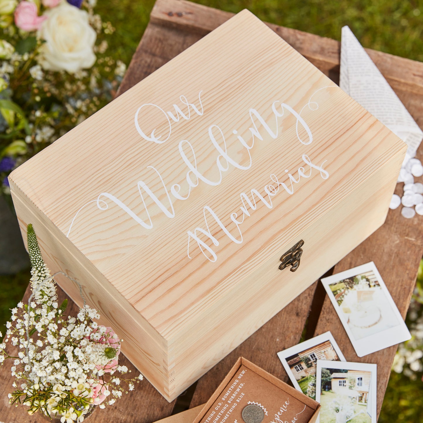 Wedding Keepsake Box