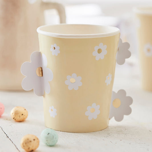 Daisy Easter Paper Cups