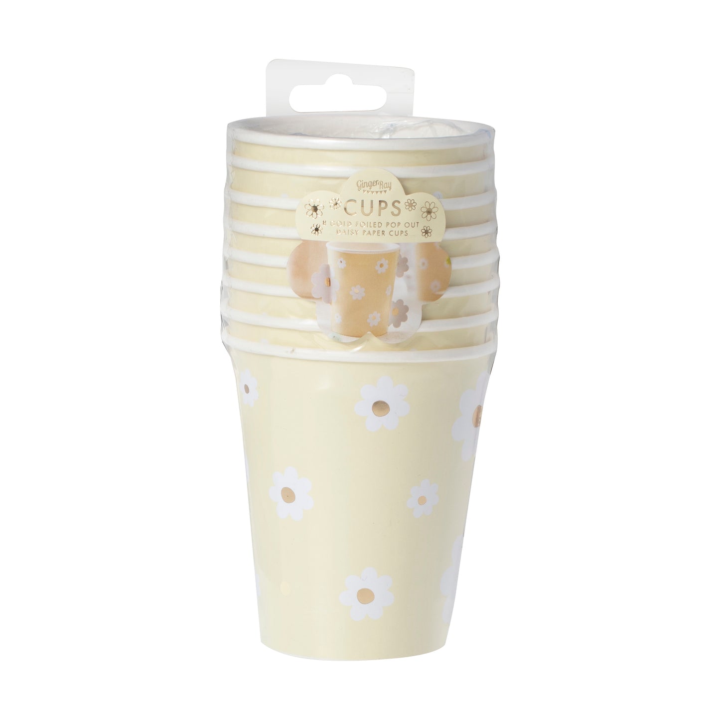 Daisy Easter Paper Cups