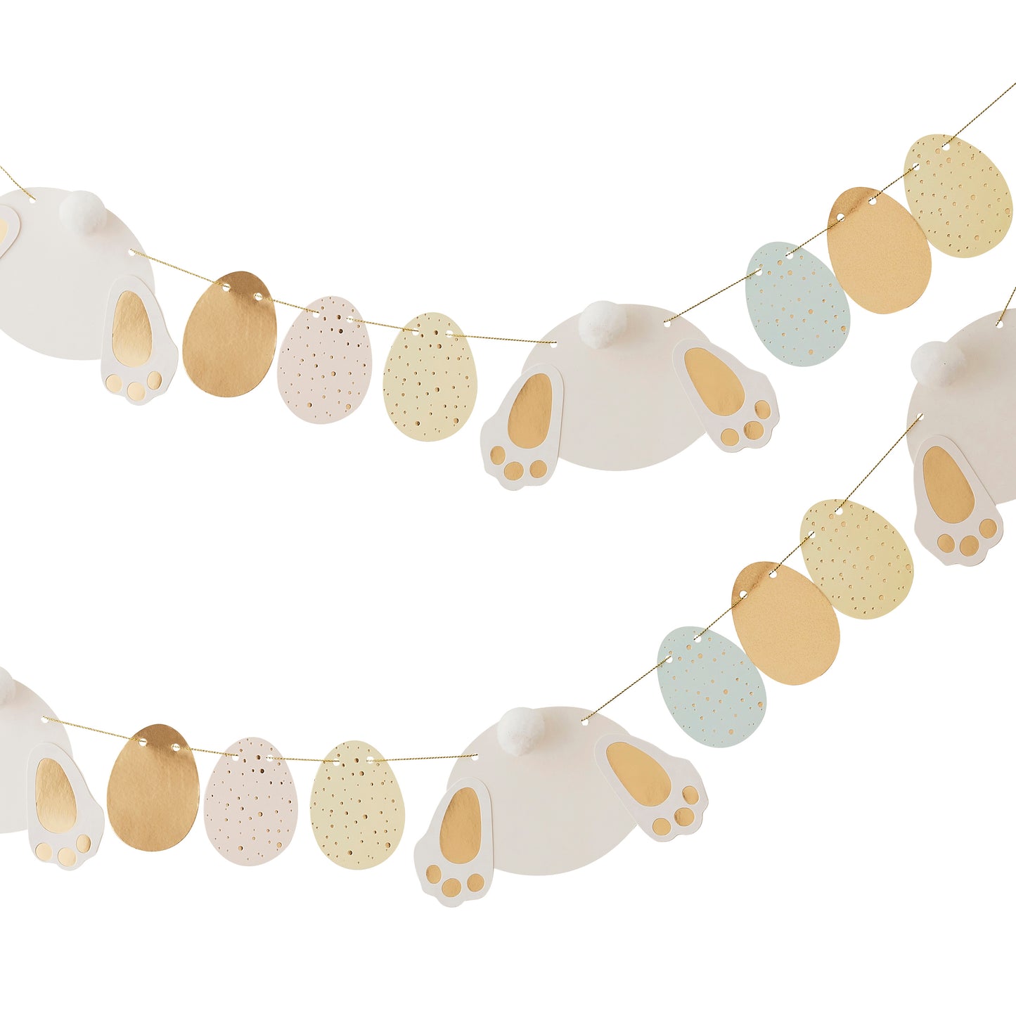 Bunny and Egg Easter Bunting Decoration