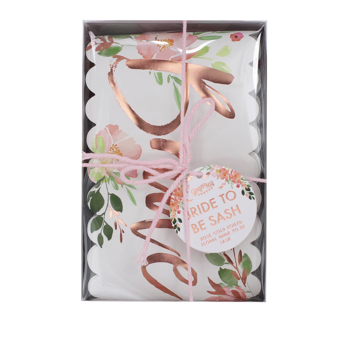 Floral Bride to Be Sash