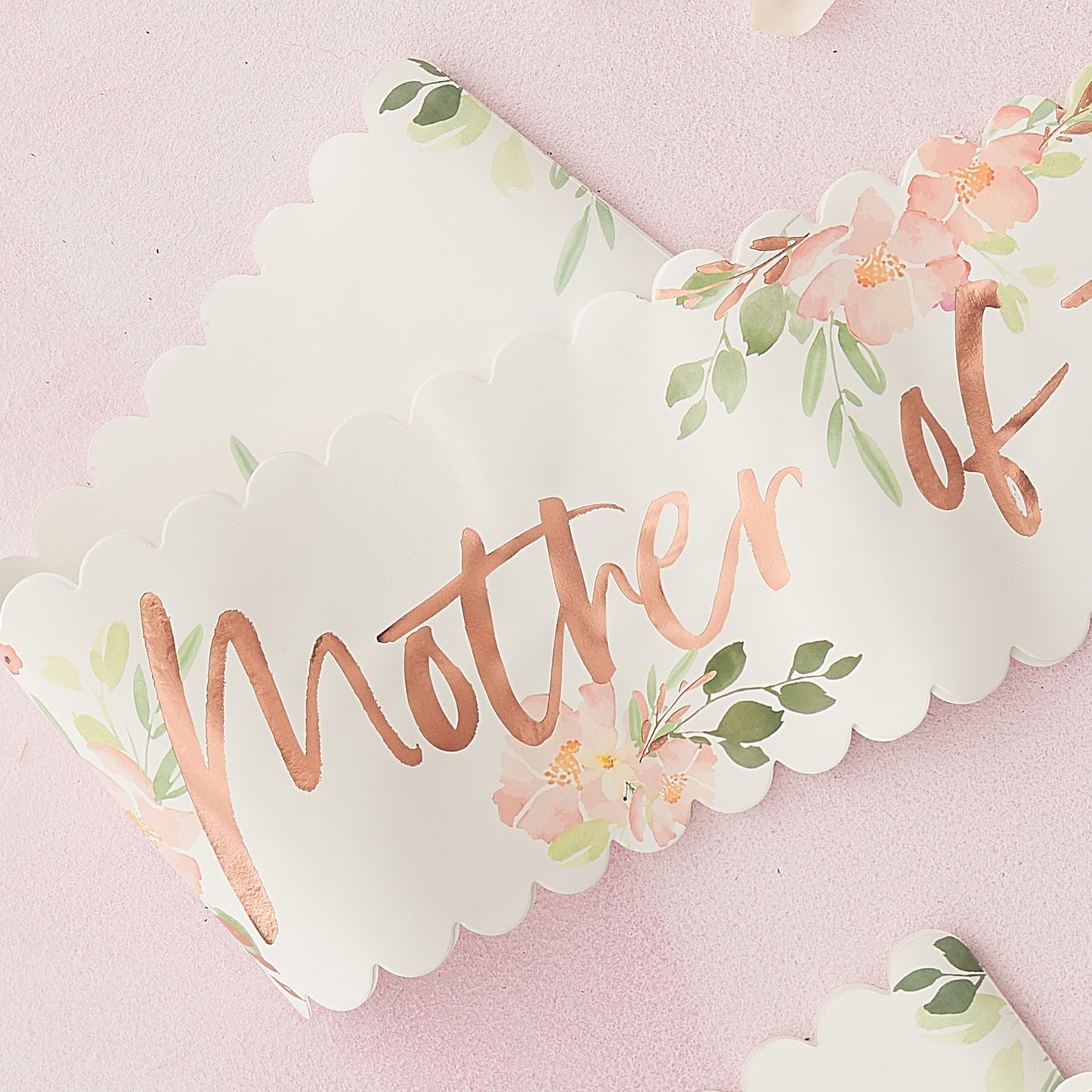 Mother of the Bride & Groom Floral Hen Party Sashes