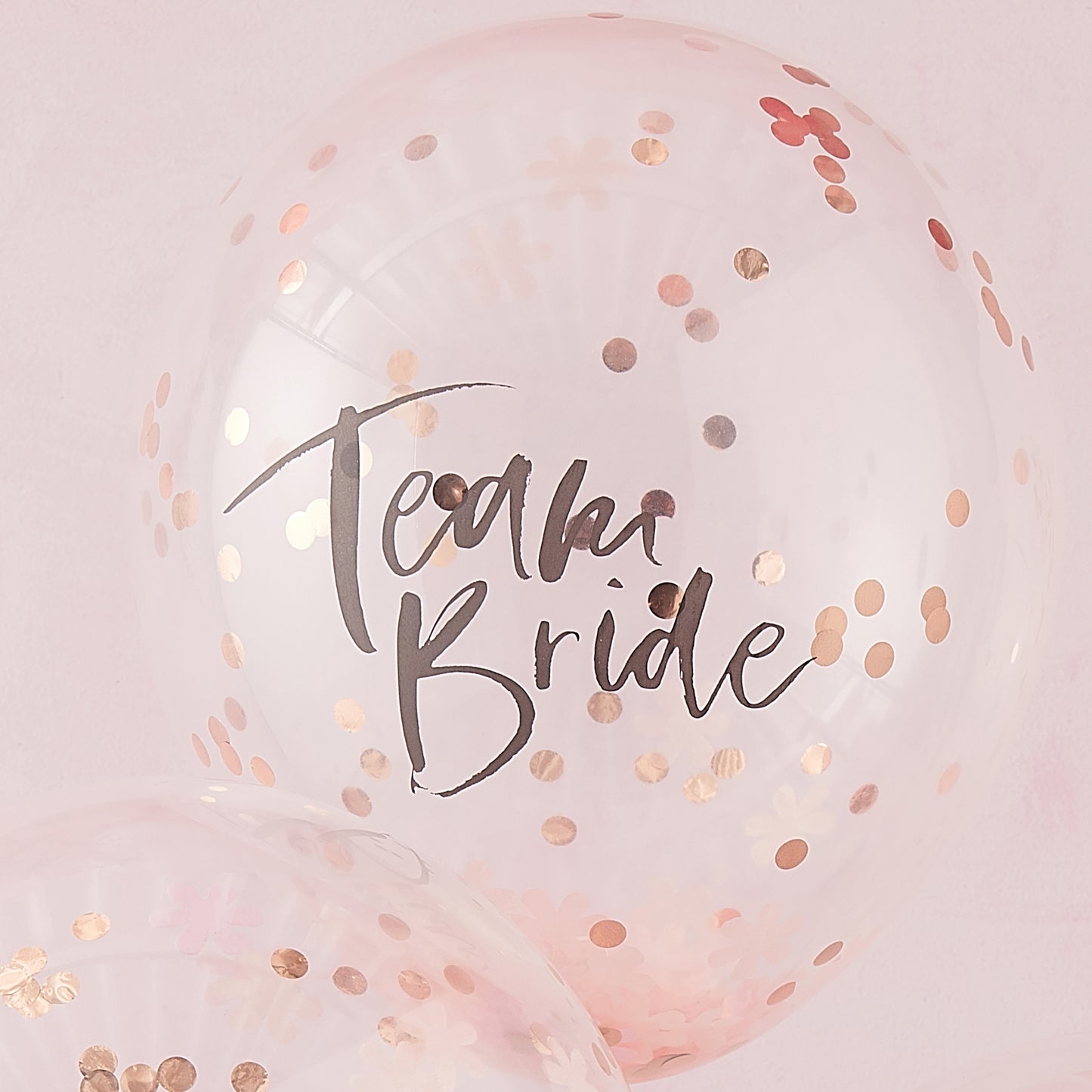 Team Bride Confetti Balloons