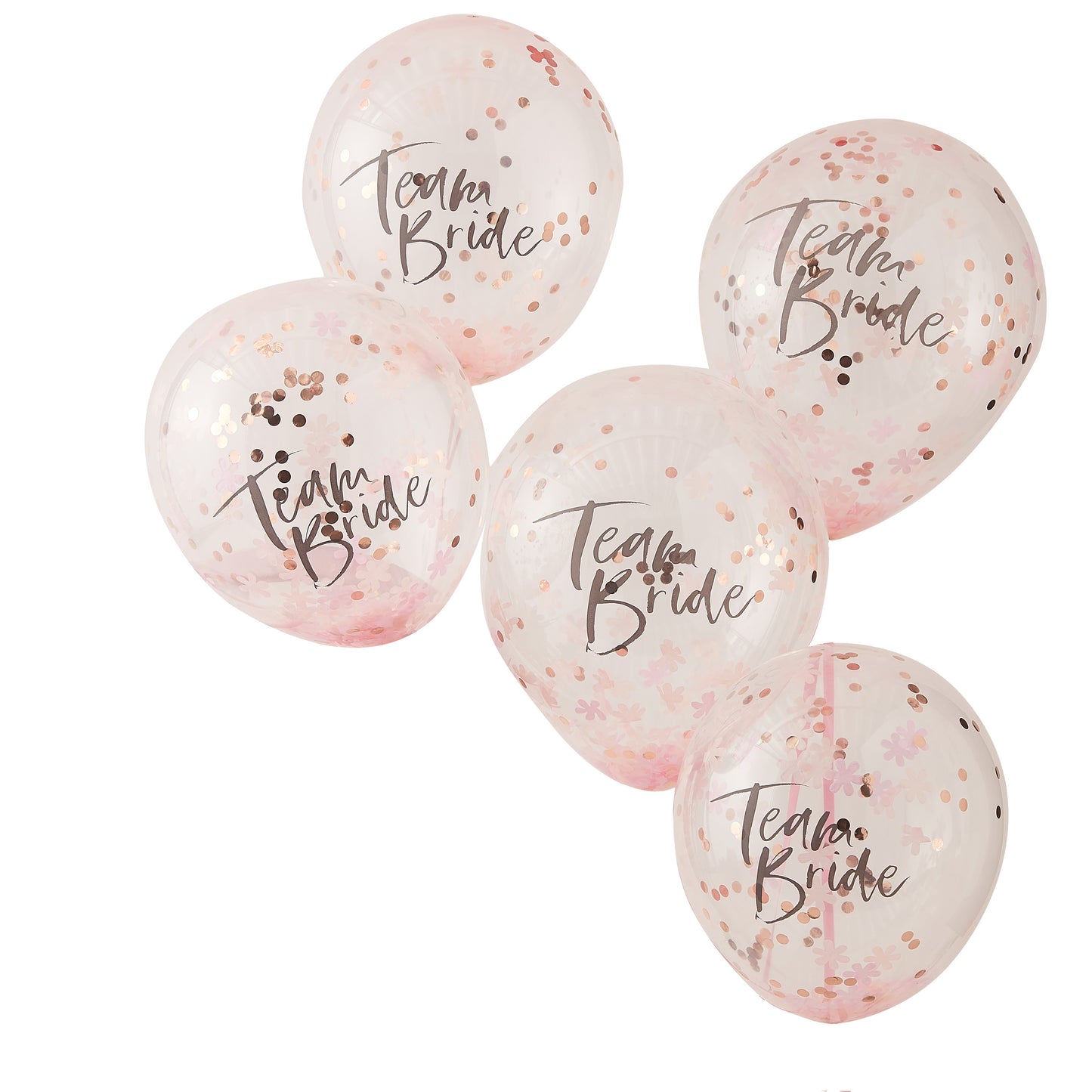 Team Bride Confetti Balloons