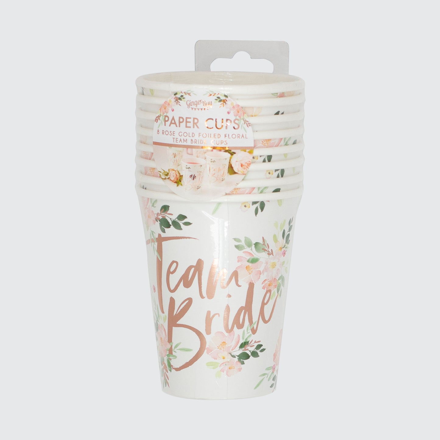 Floral Team Bride Cups
