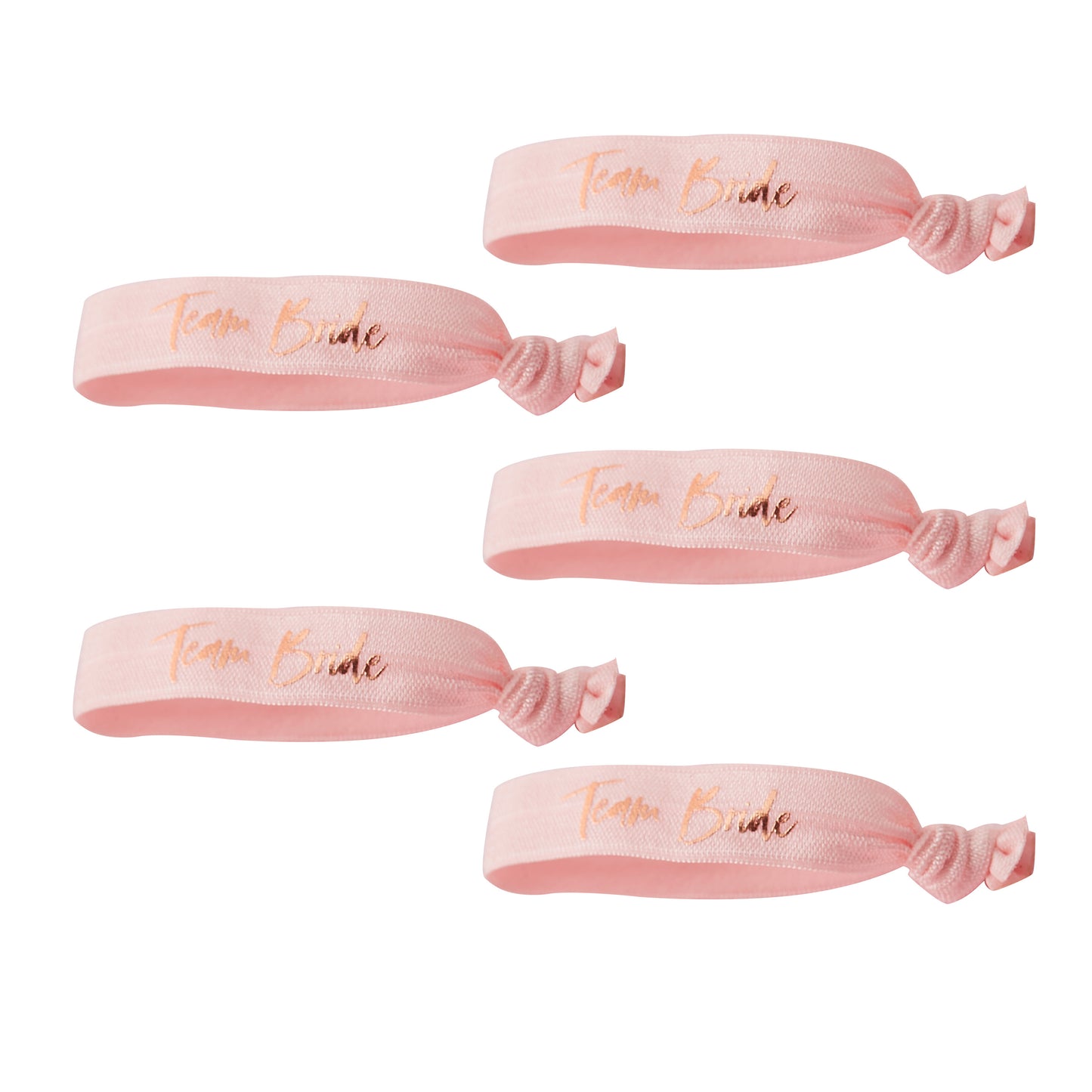 Pink Team Bride Hen Party Wrist Bands