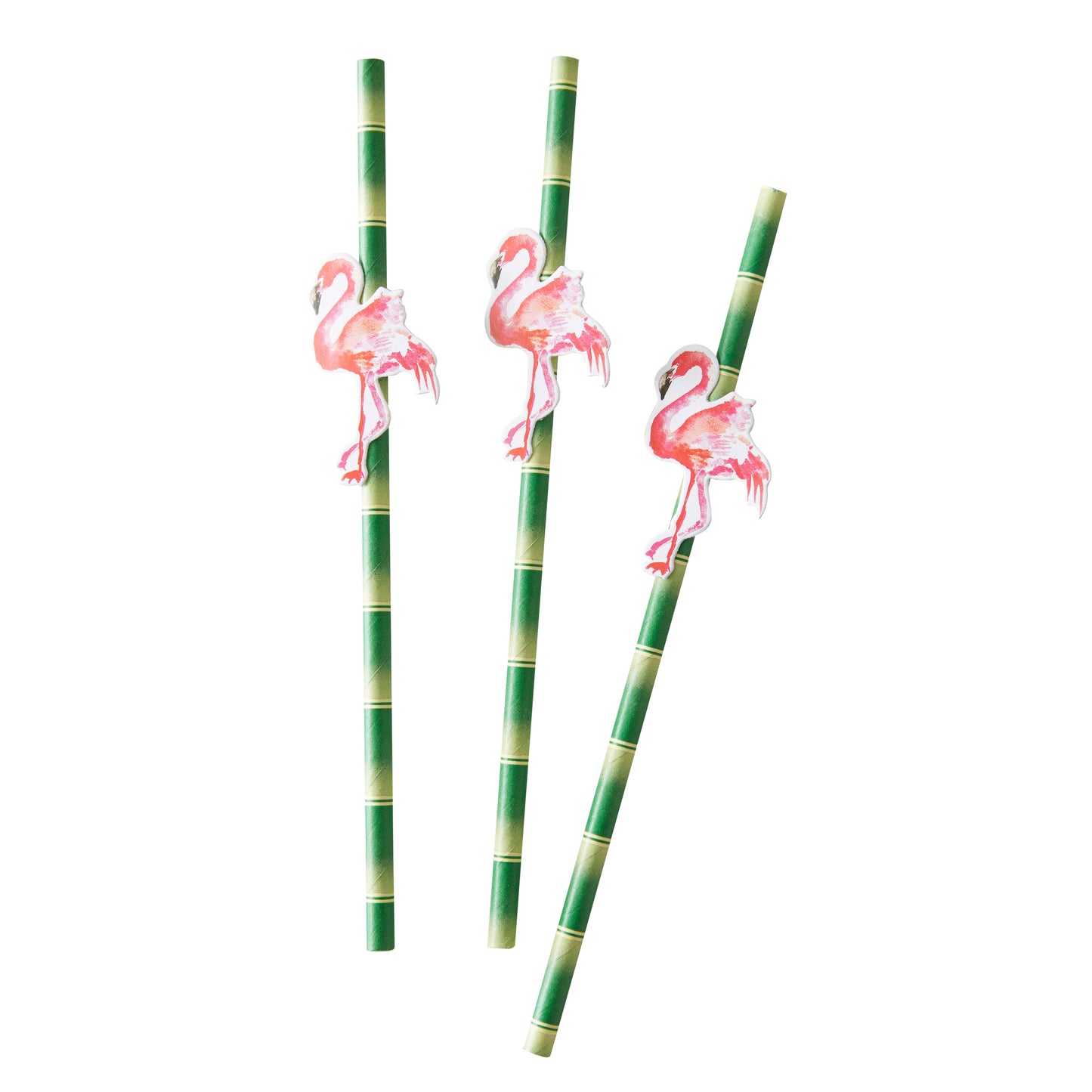 Flamingo Paper Straws - Flamingo Fun