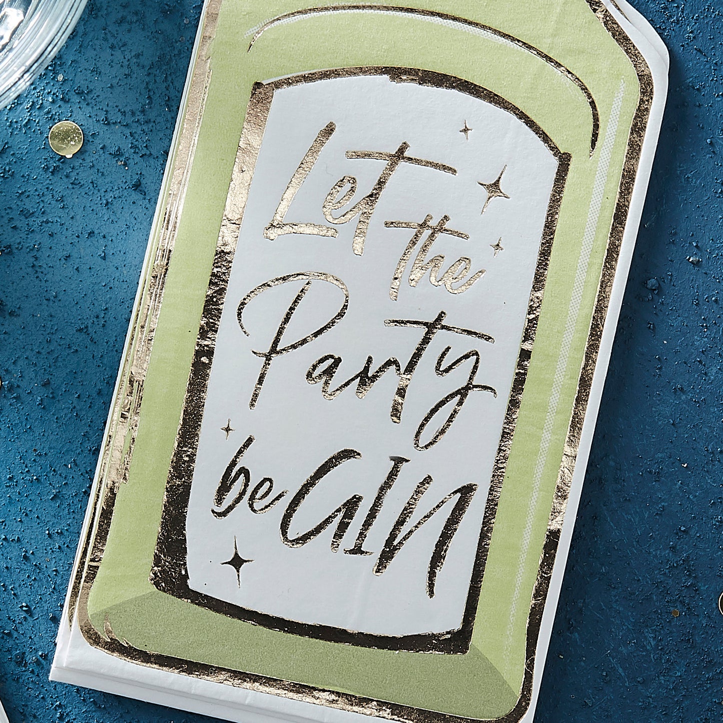 Let The Party Be Gin Paper Napkins