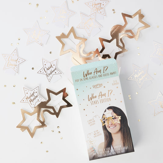 Who Am I? Guessing Game - Star Addition - Ginger Ray Game