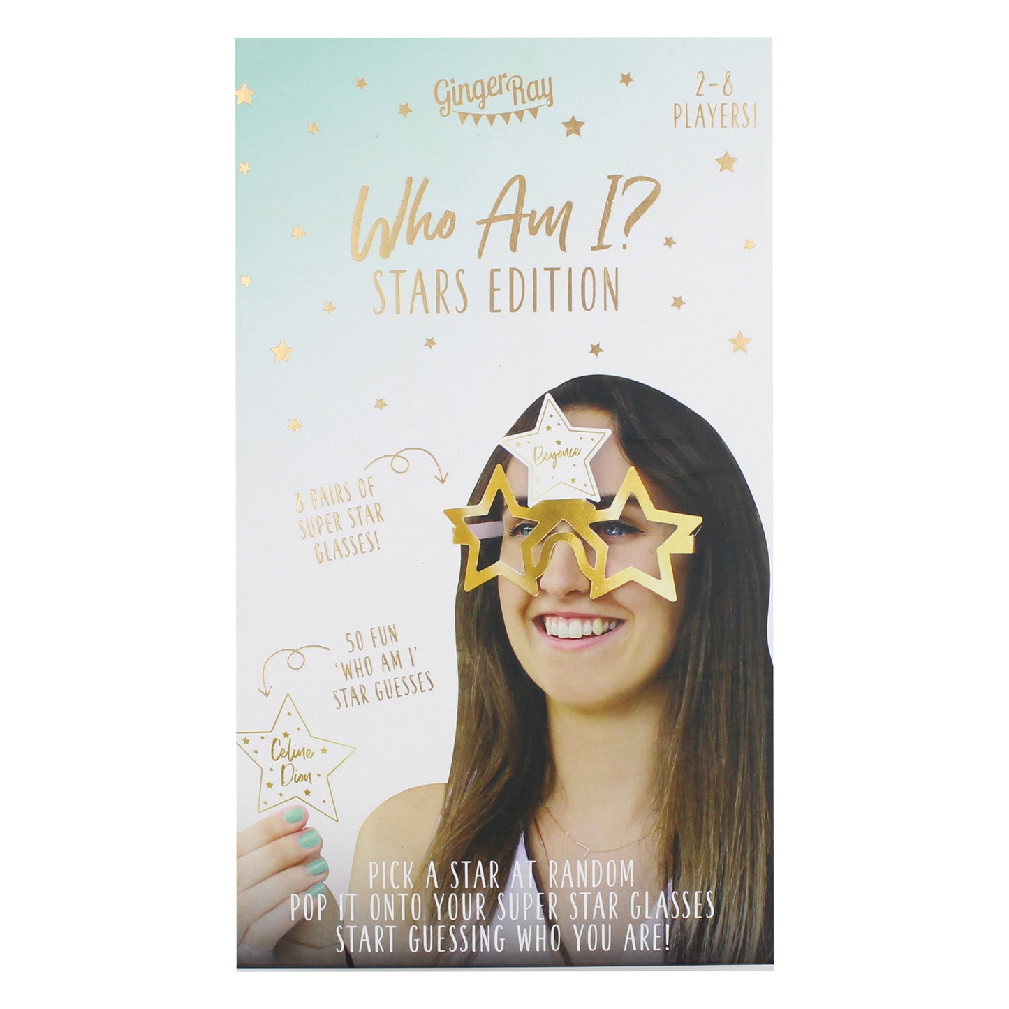 Who Am I? Guessing Game - Star Addition - Ginger Ray Game