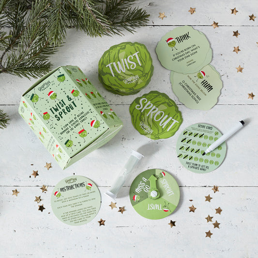 Twist & Sprout Christmas Family Party Game - Ginger Games