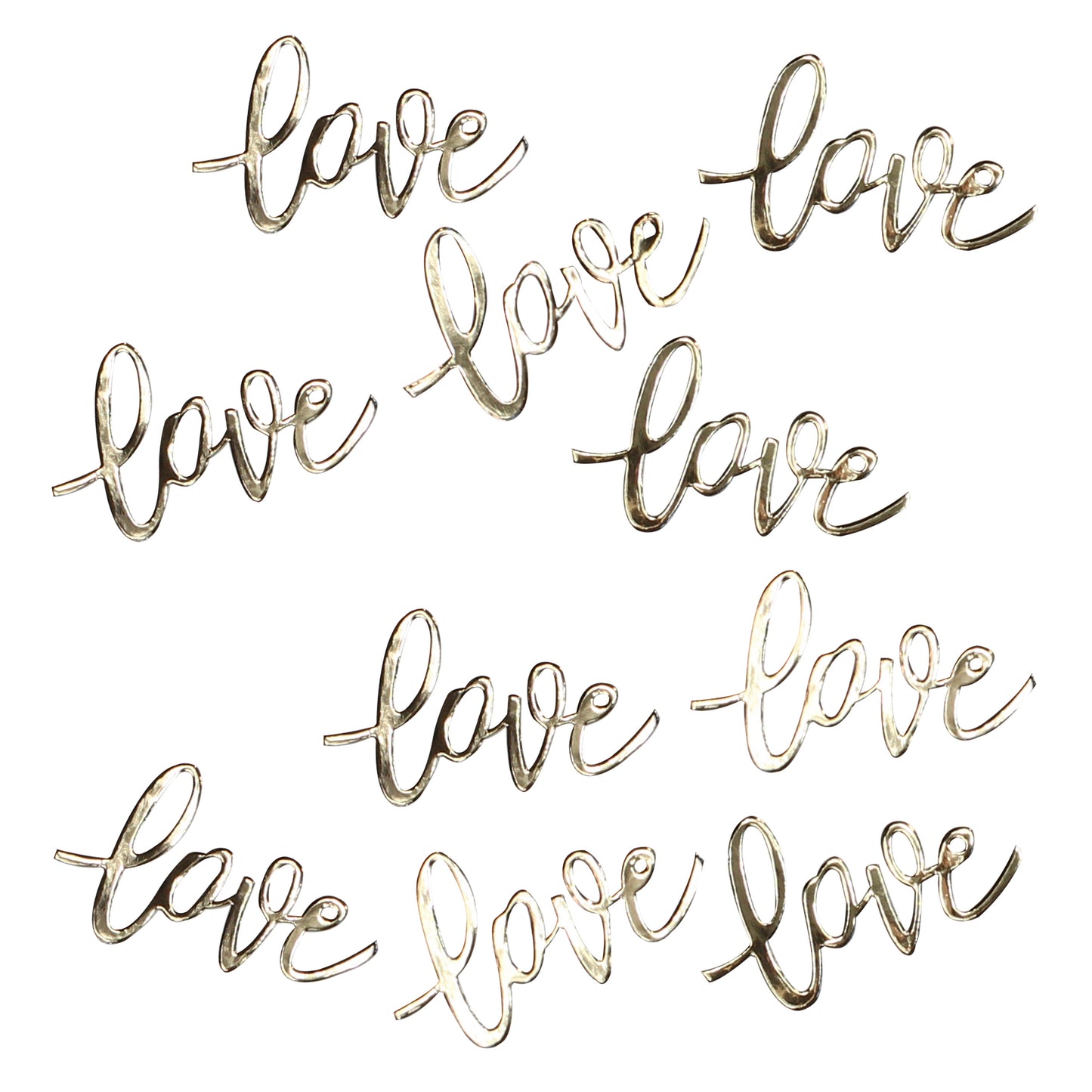 Gold Love Table Confetti