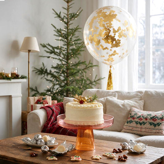 Gold Giant Confetti Balloons