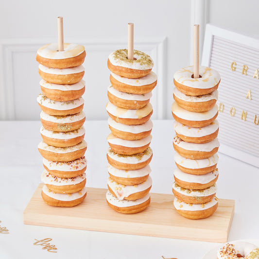 Donut Stand Stacker Wedding Cake Alternative