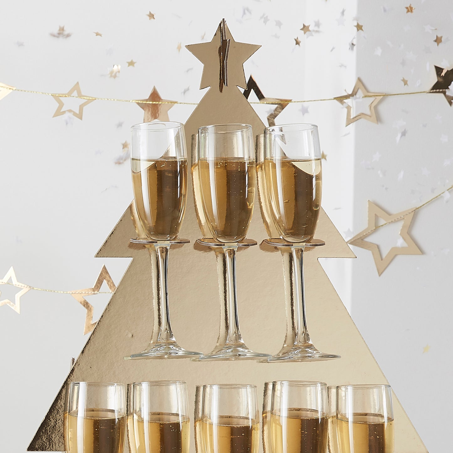 Christmas Tree Shaped Drinks Holder