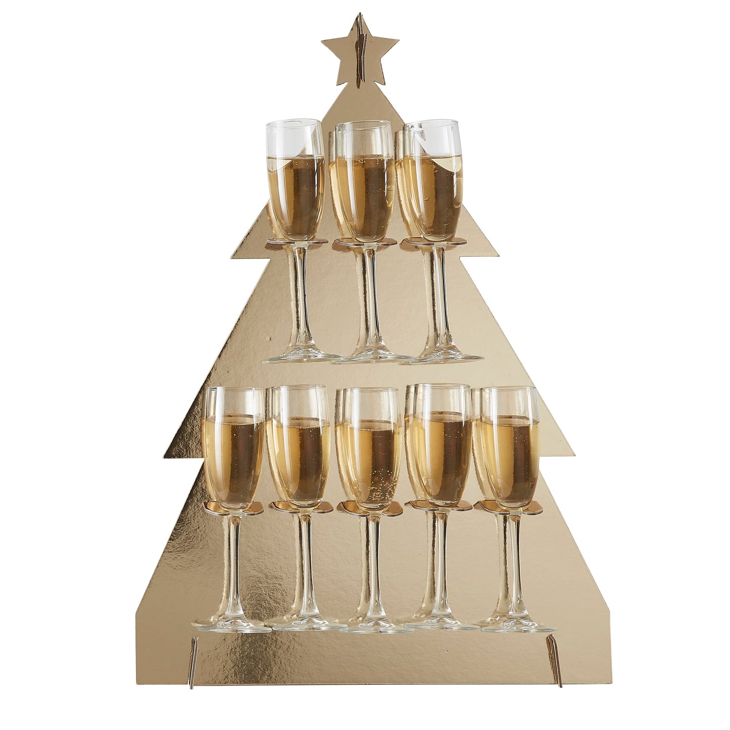 Christmas Tree Shaped Drinks Holder