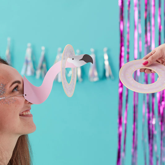 Flamingo Donutter Game - Good Vibes