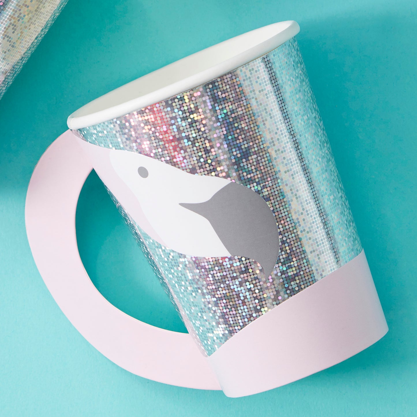 Flamingo Shaped Paper Cups