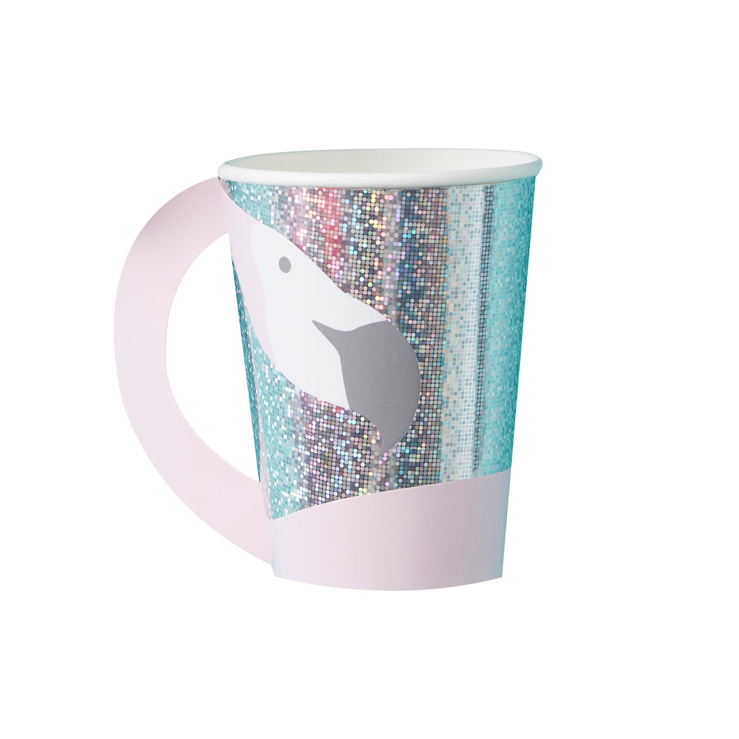 Flamingo Shaped Paper Cups