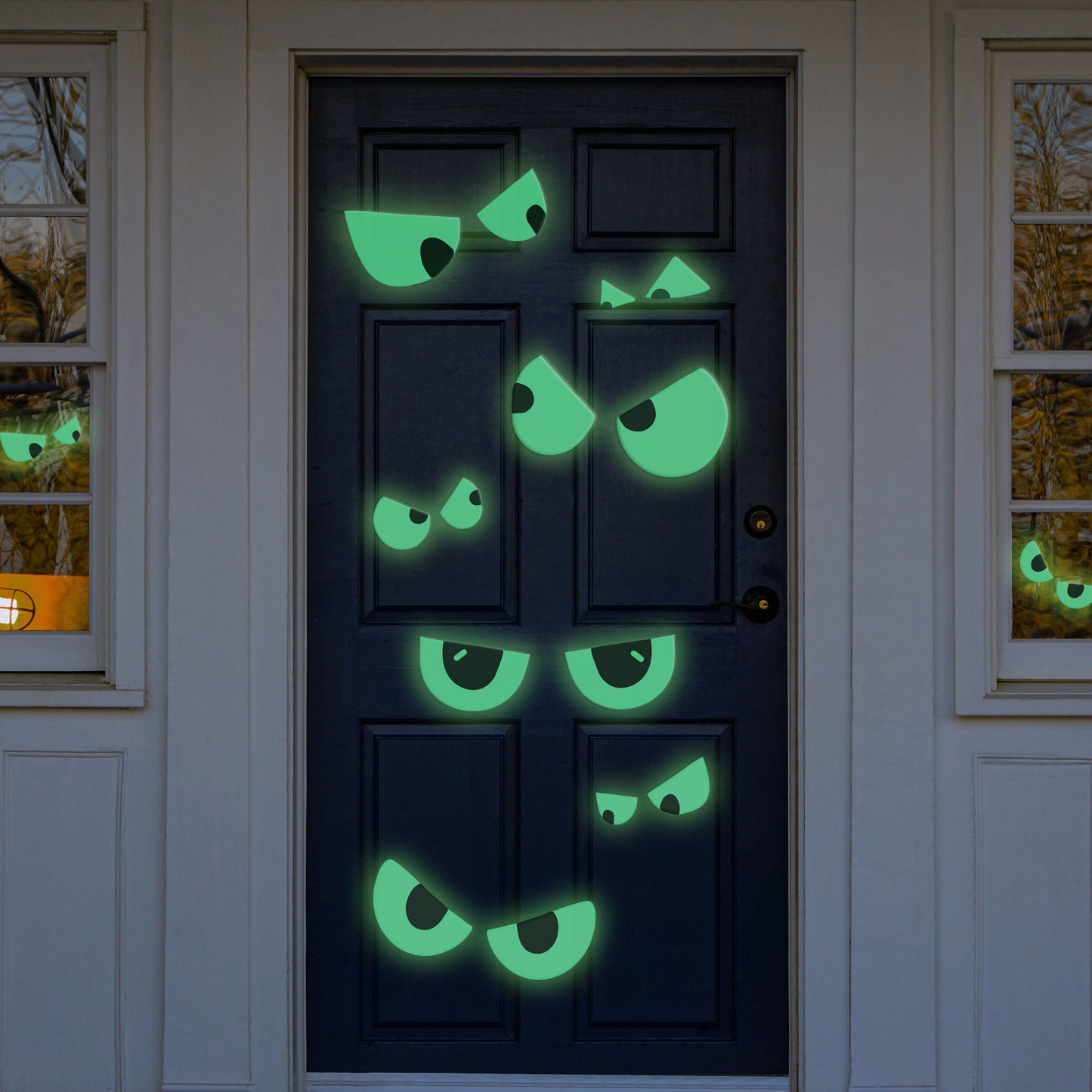 Glow In The Dark Eye Door Stickers