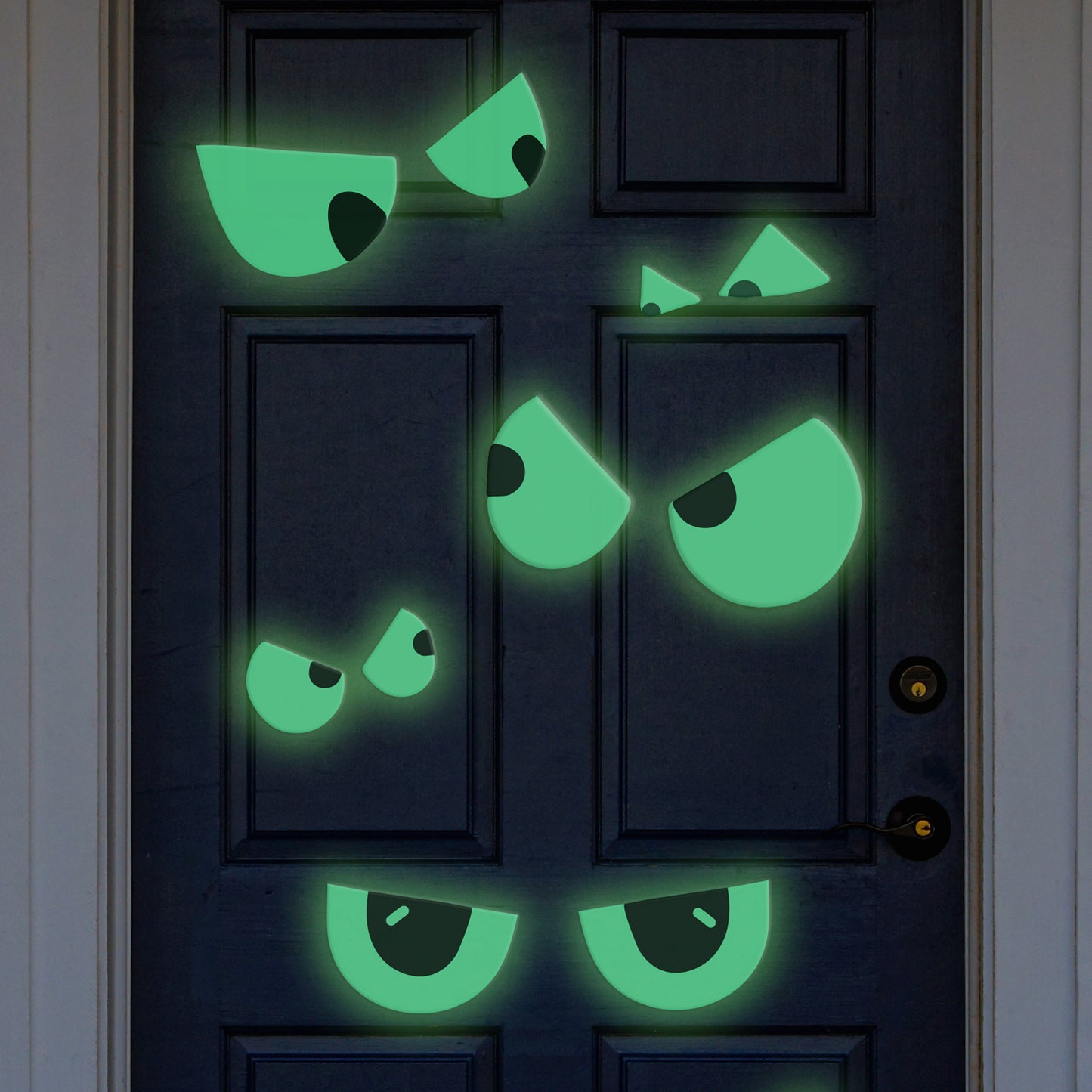 Glow In The Dark Eye Door Stickers