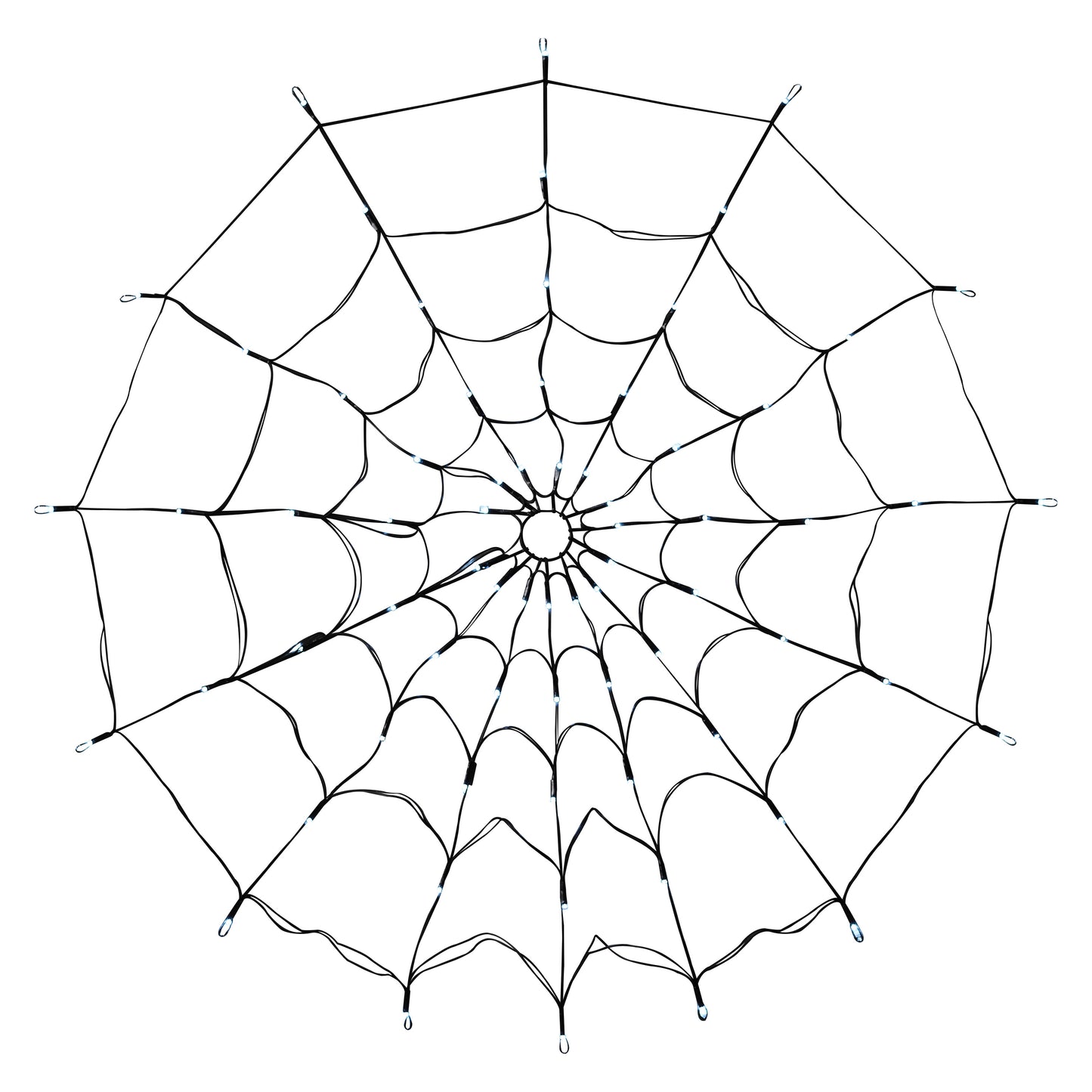 Light Up Halloween Spiderweb