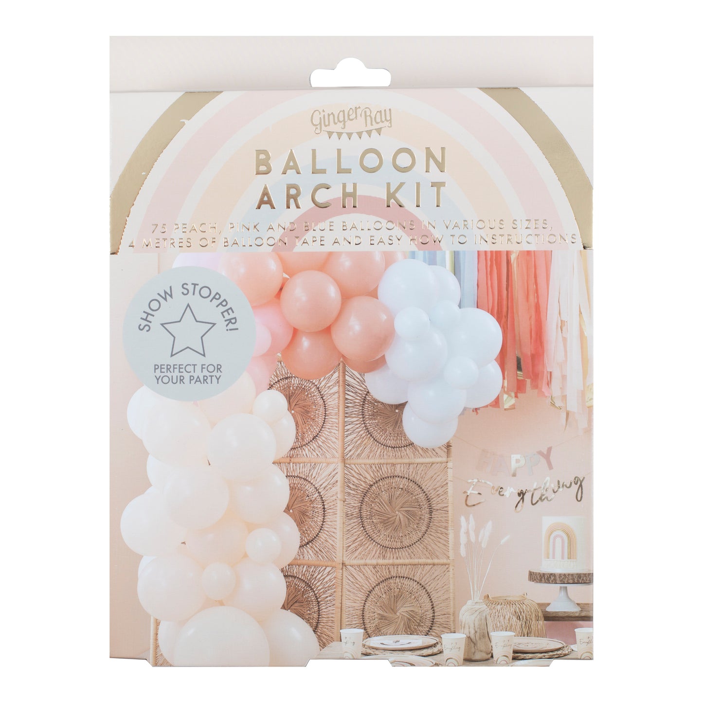 Muted Pastel Balloon Arch Kit