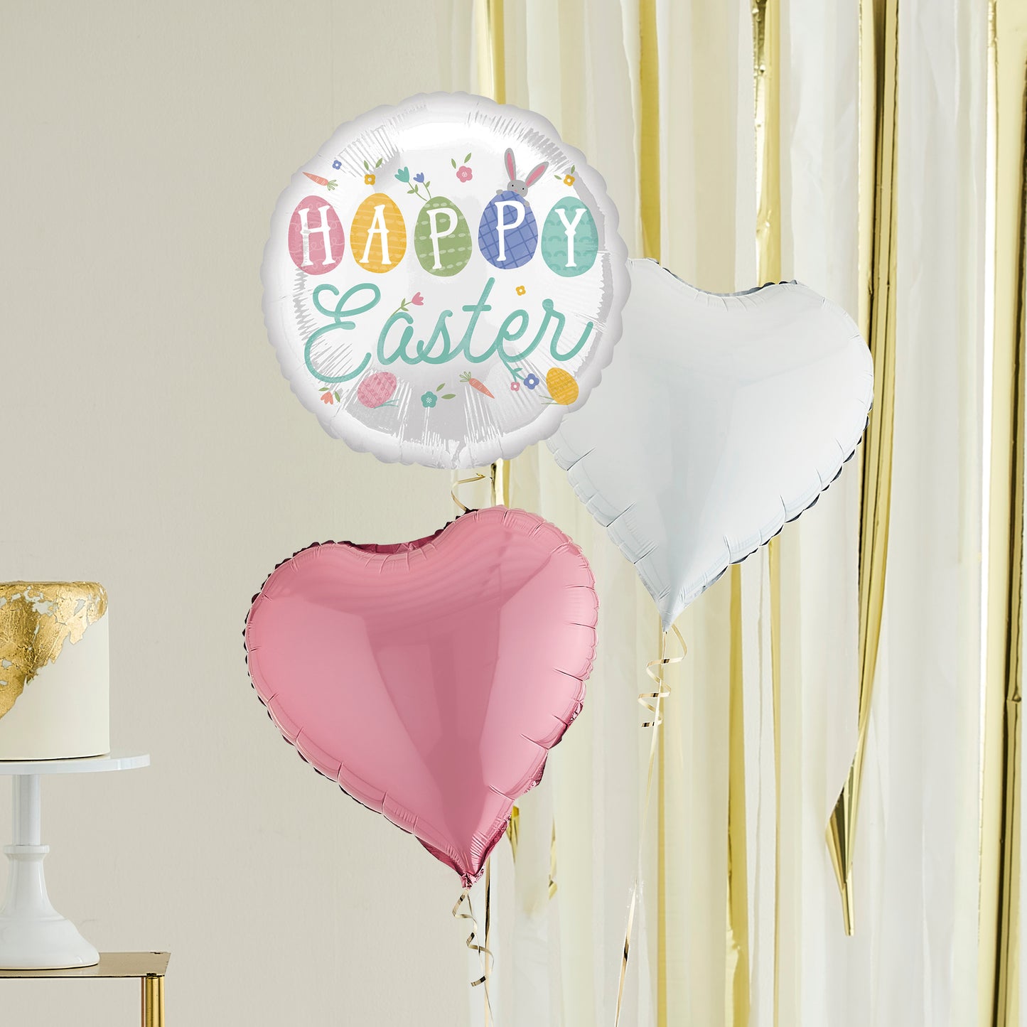 Helium Happy Easter Balloons Delivered