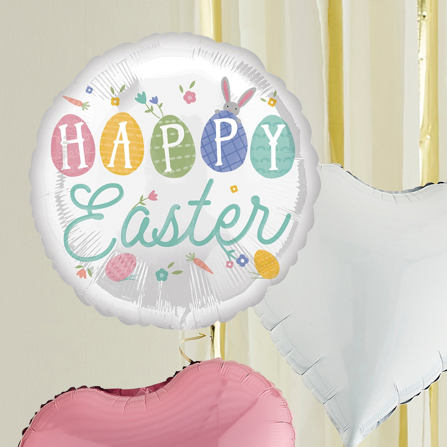 Helium Happy Easter Balloons Delivered