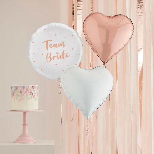 Helium Team Bride to Be Hen Balloons Delivered