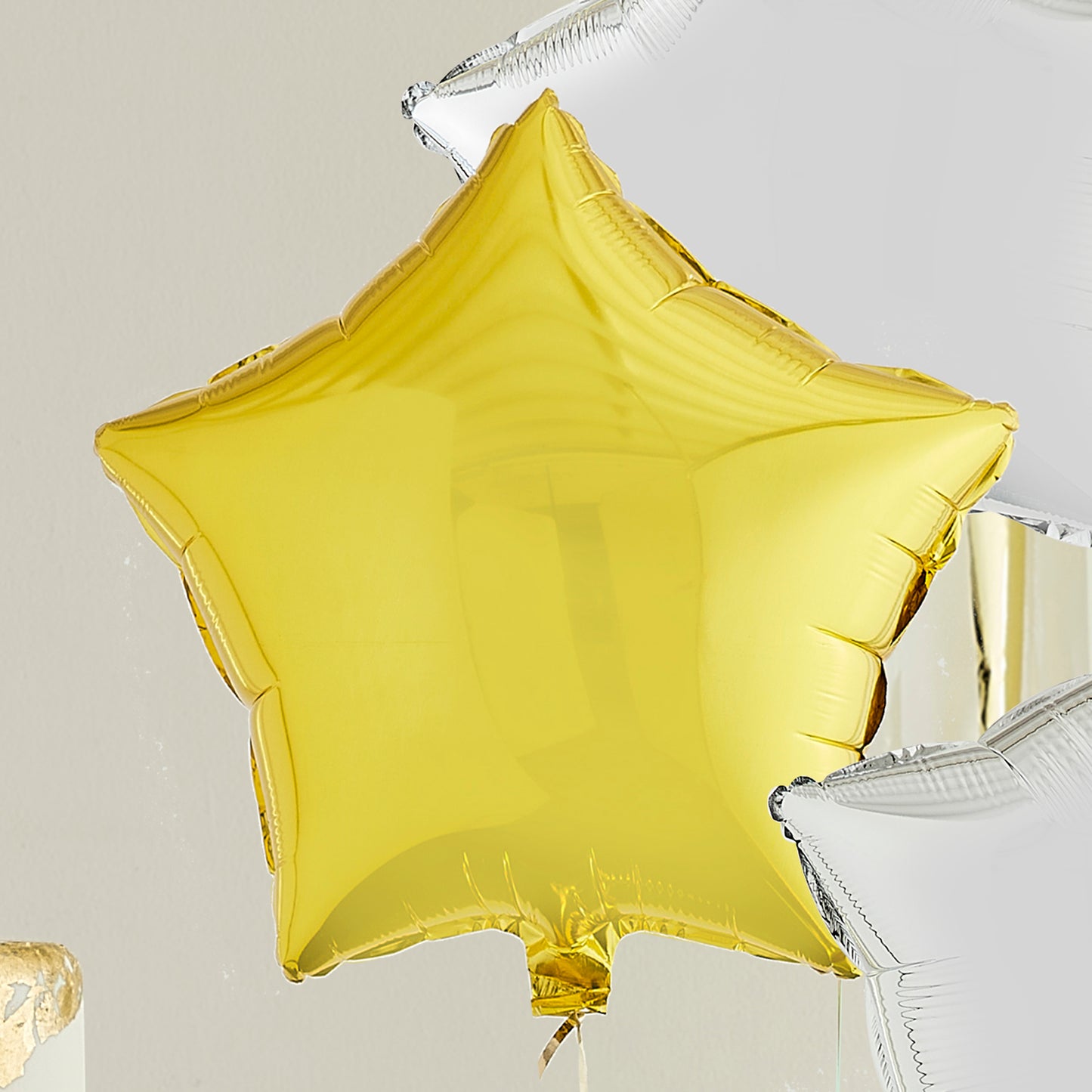 Gold and Silver Stars  Bundle Balloons Delivered