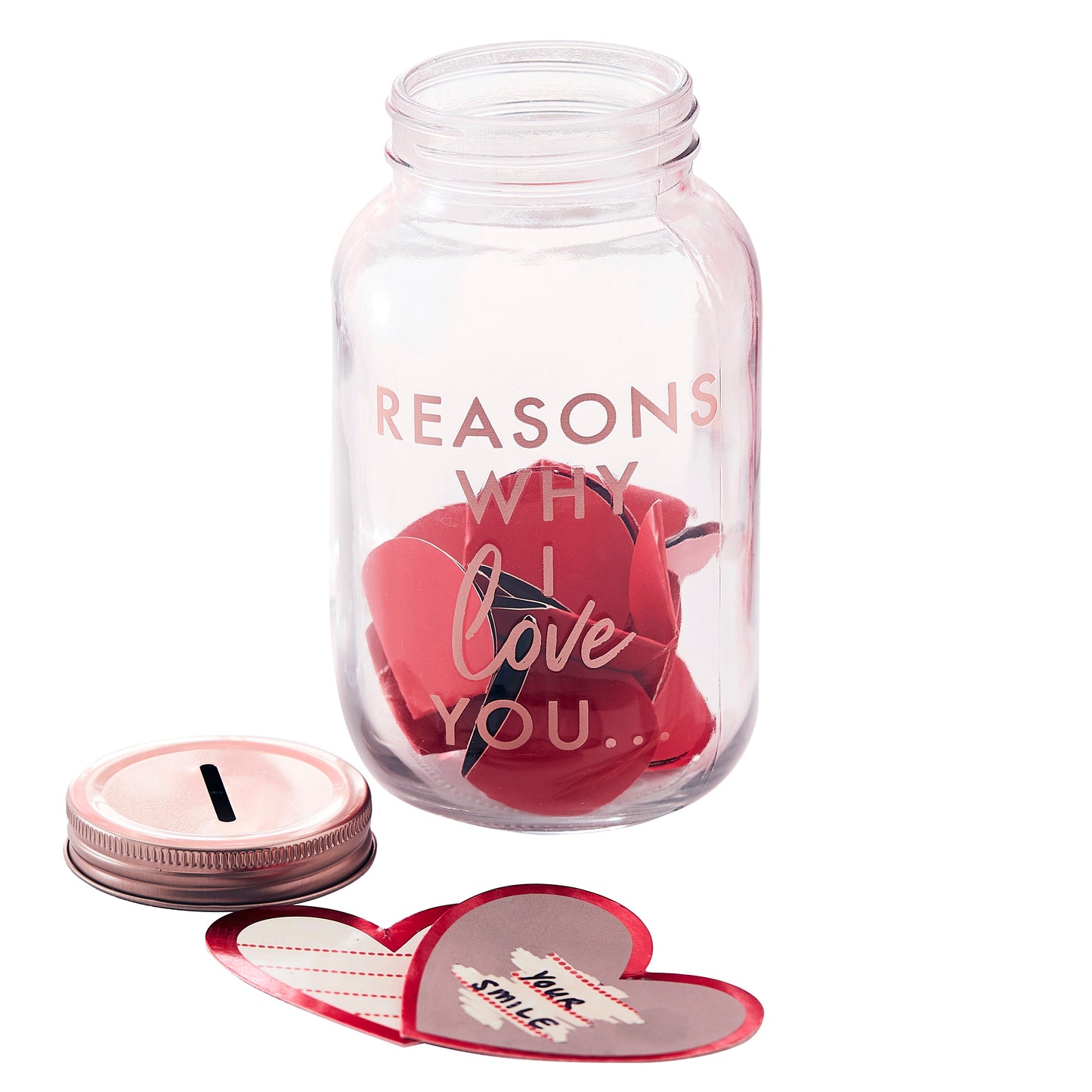 Reasons Why I Love You Valentine Date Jar