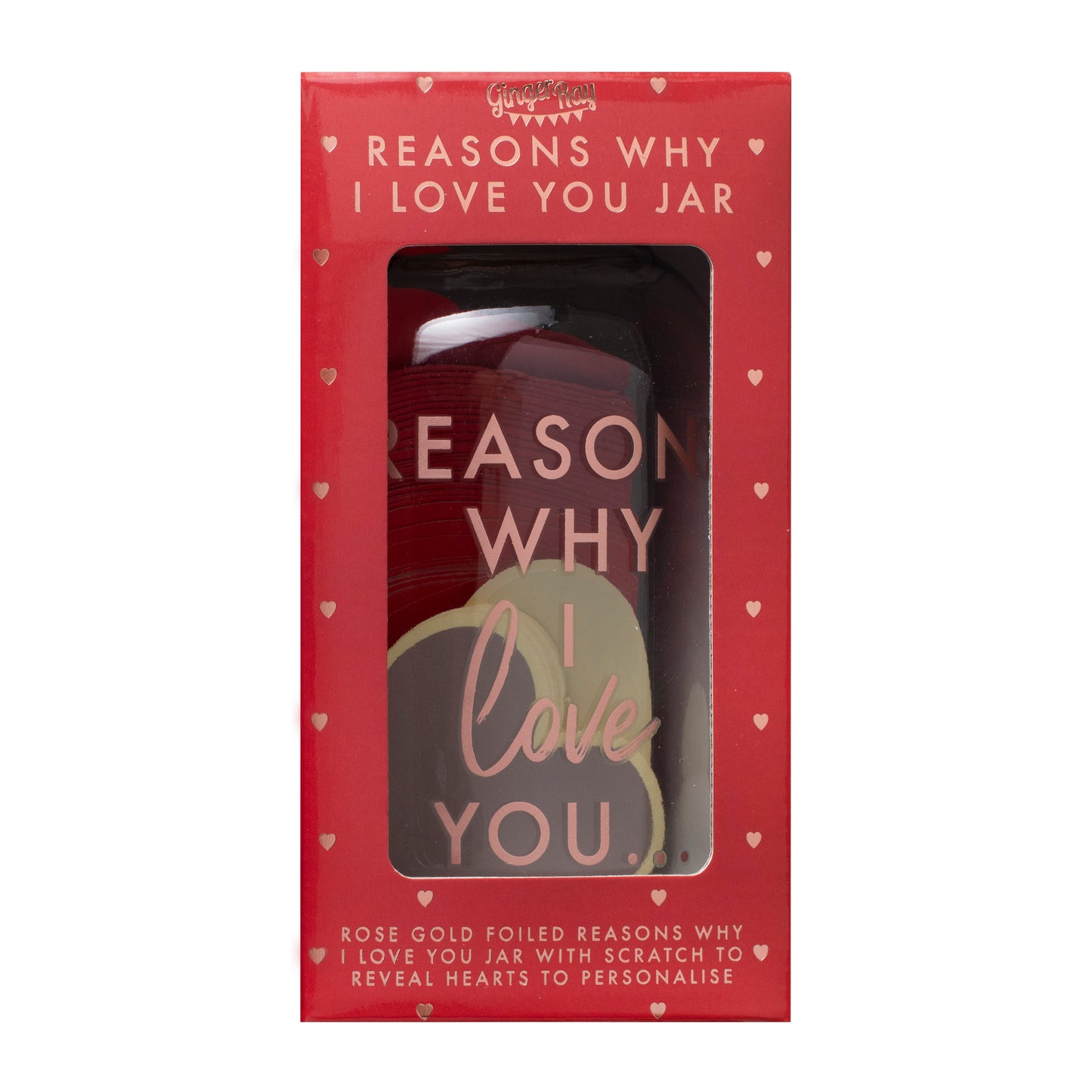 Reasons Why I Love You Valentine Date Jar