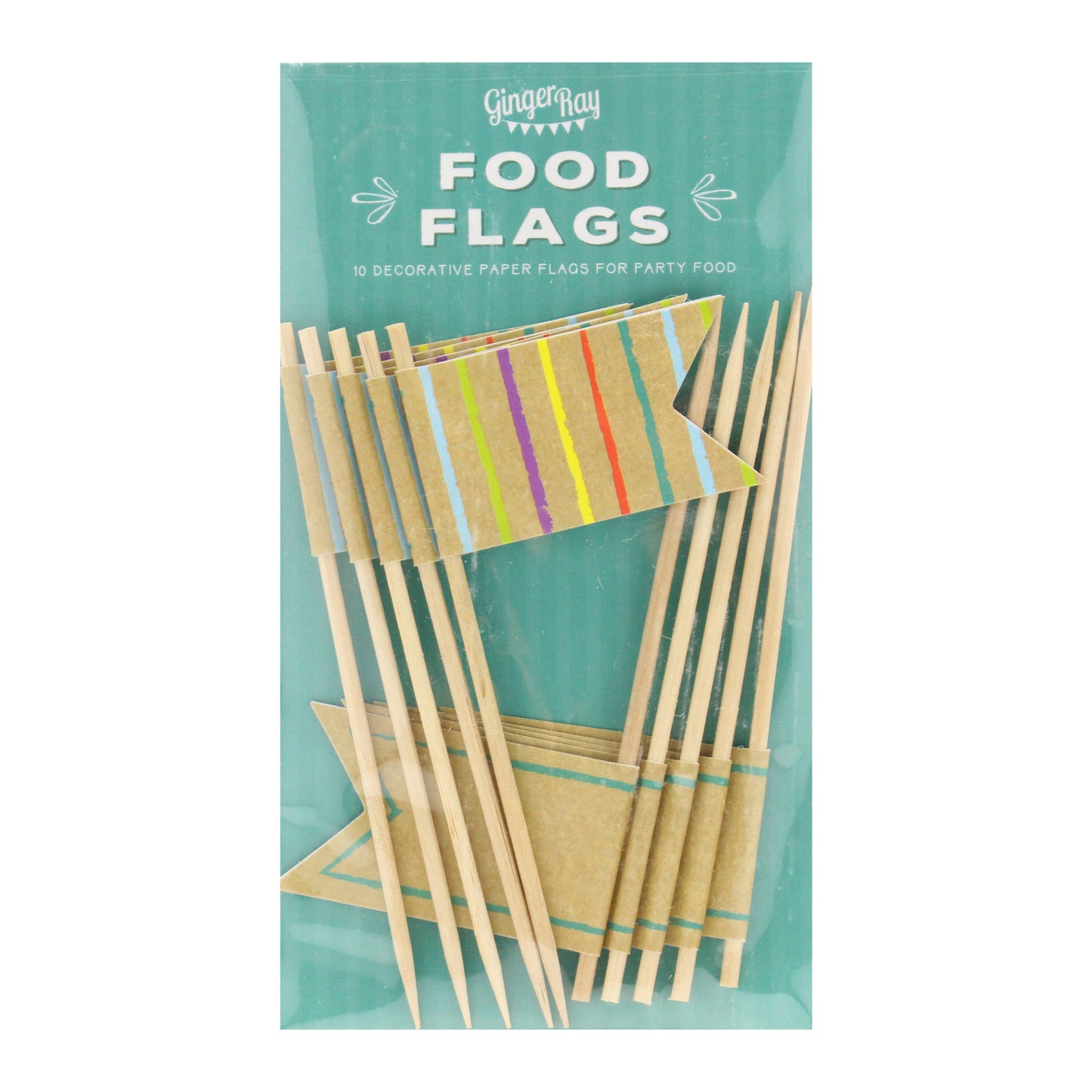 Multi-coloured Cupcake Toppers