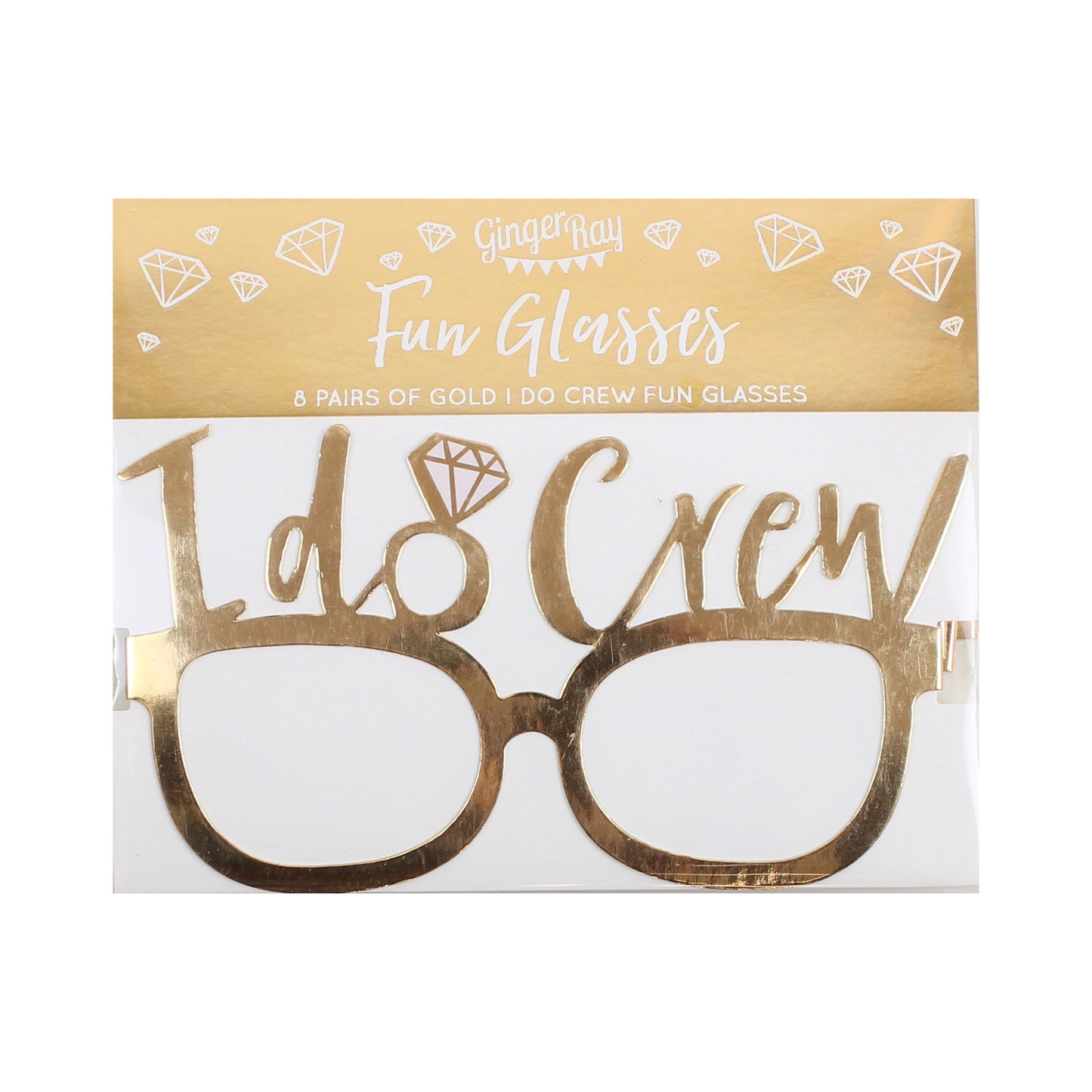 I Do Crew Fun Glasses Hen Party Props