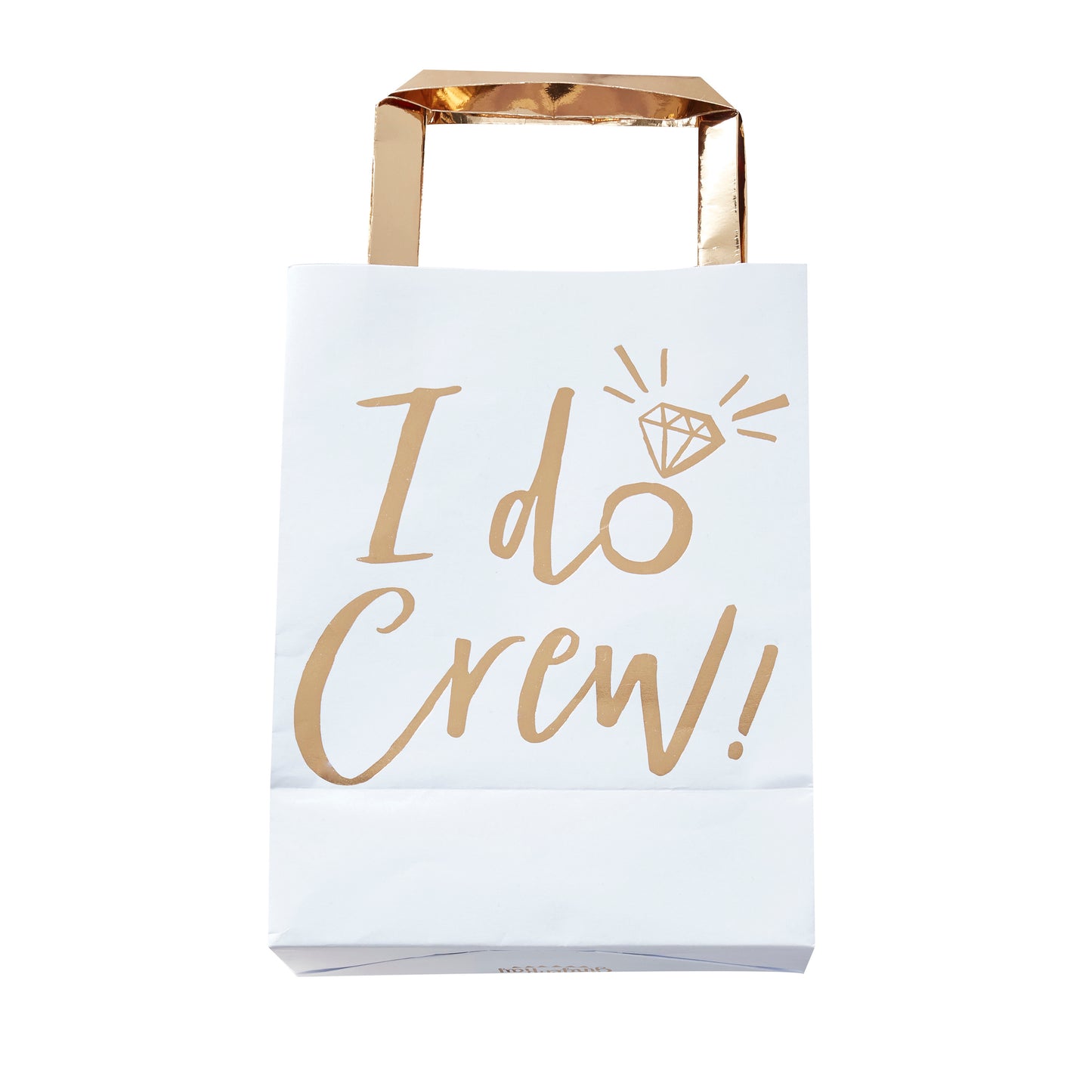 Gold I Do Crew Hen Party Bags