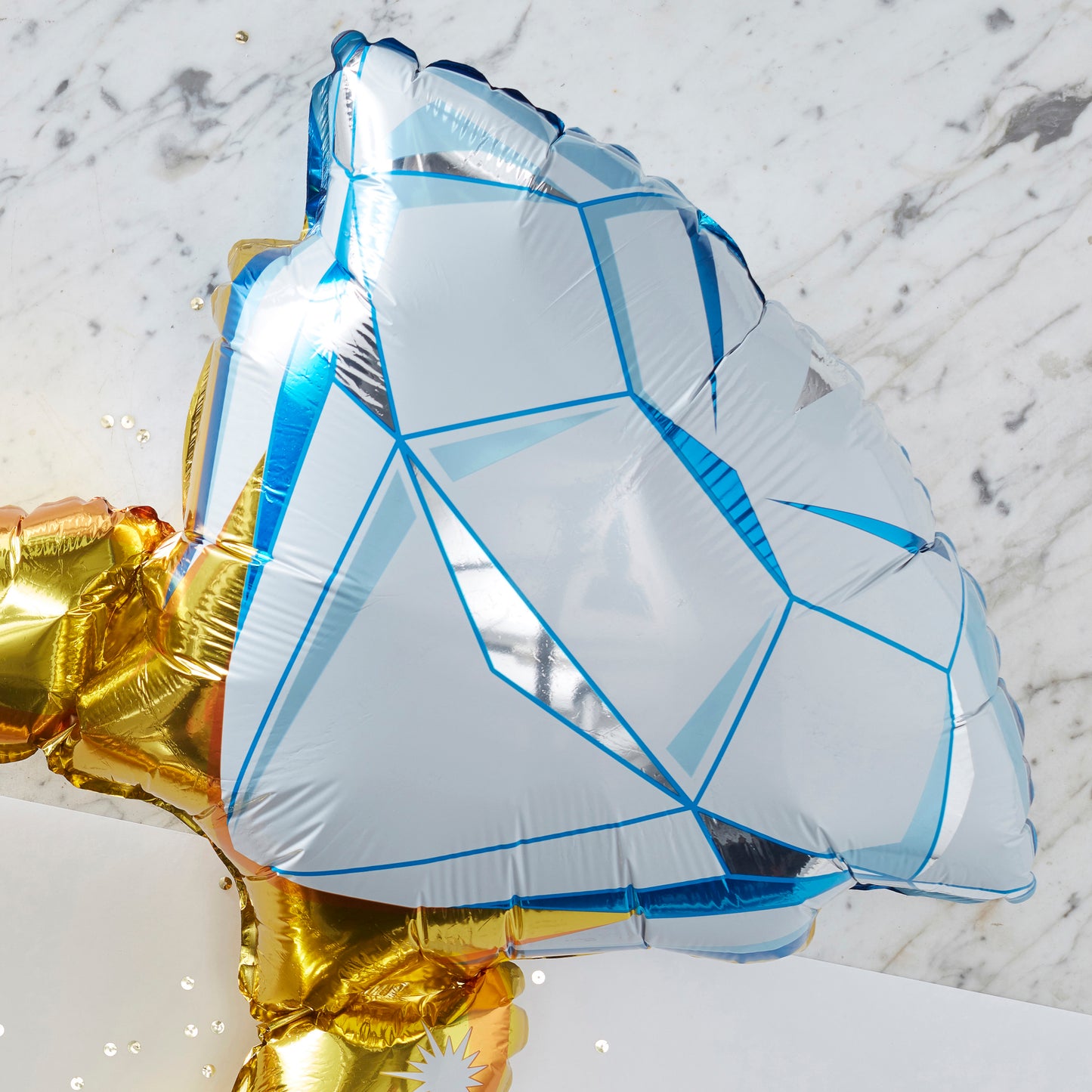 Foil Engagement Ring Balloon