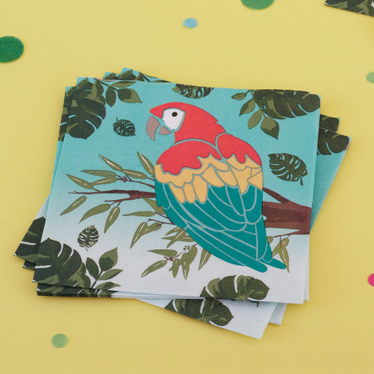 Parrot Paper Napkins