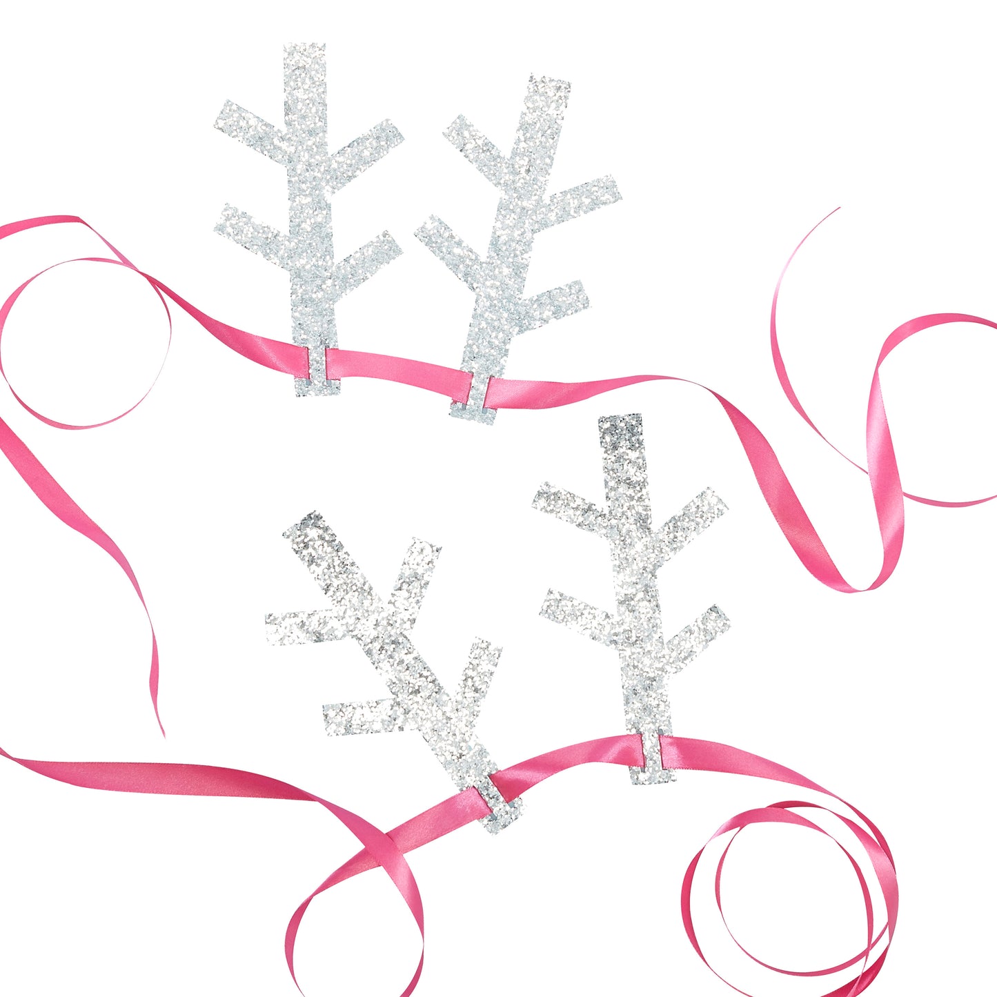 Glitter Antlers Headbands - Jolly Good Vibes