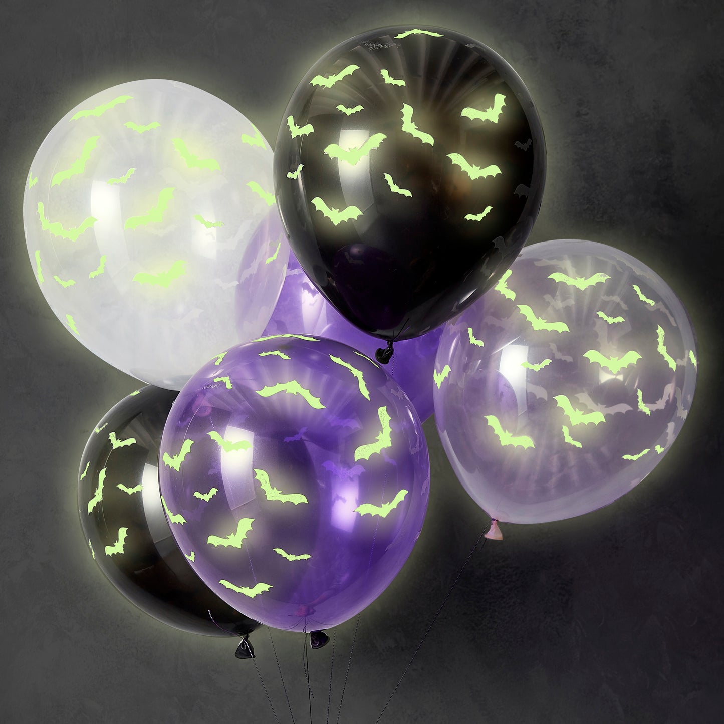 Glow in The Dark Halloween Party Balloons
