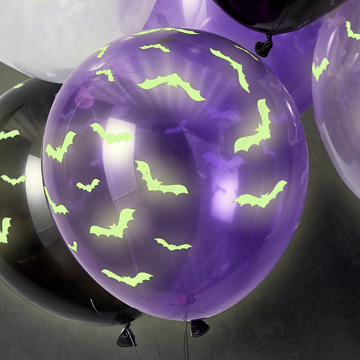 Glow in The Dark Halloween Party Balloons