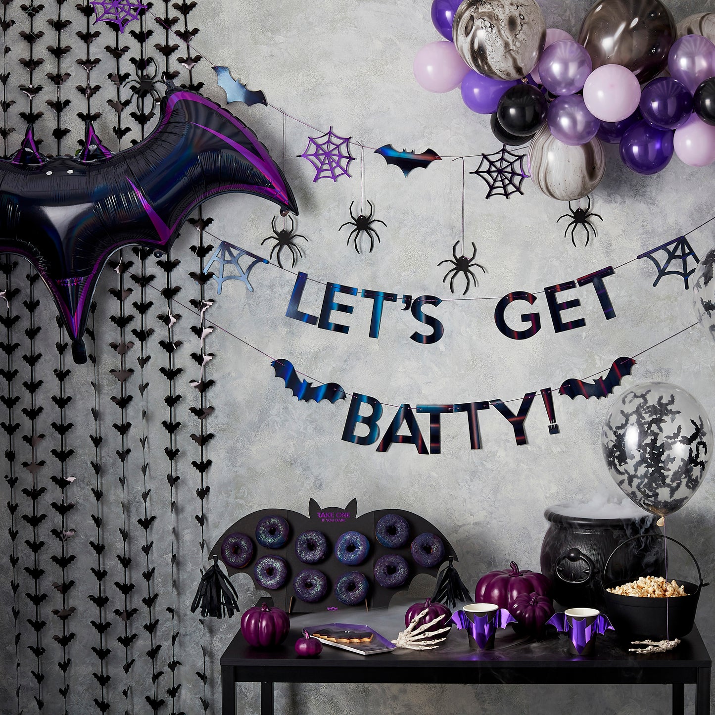 Blood Print Halloween Party Balloons