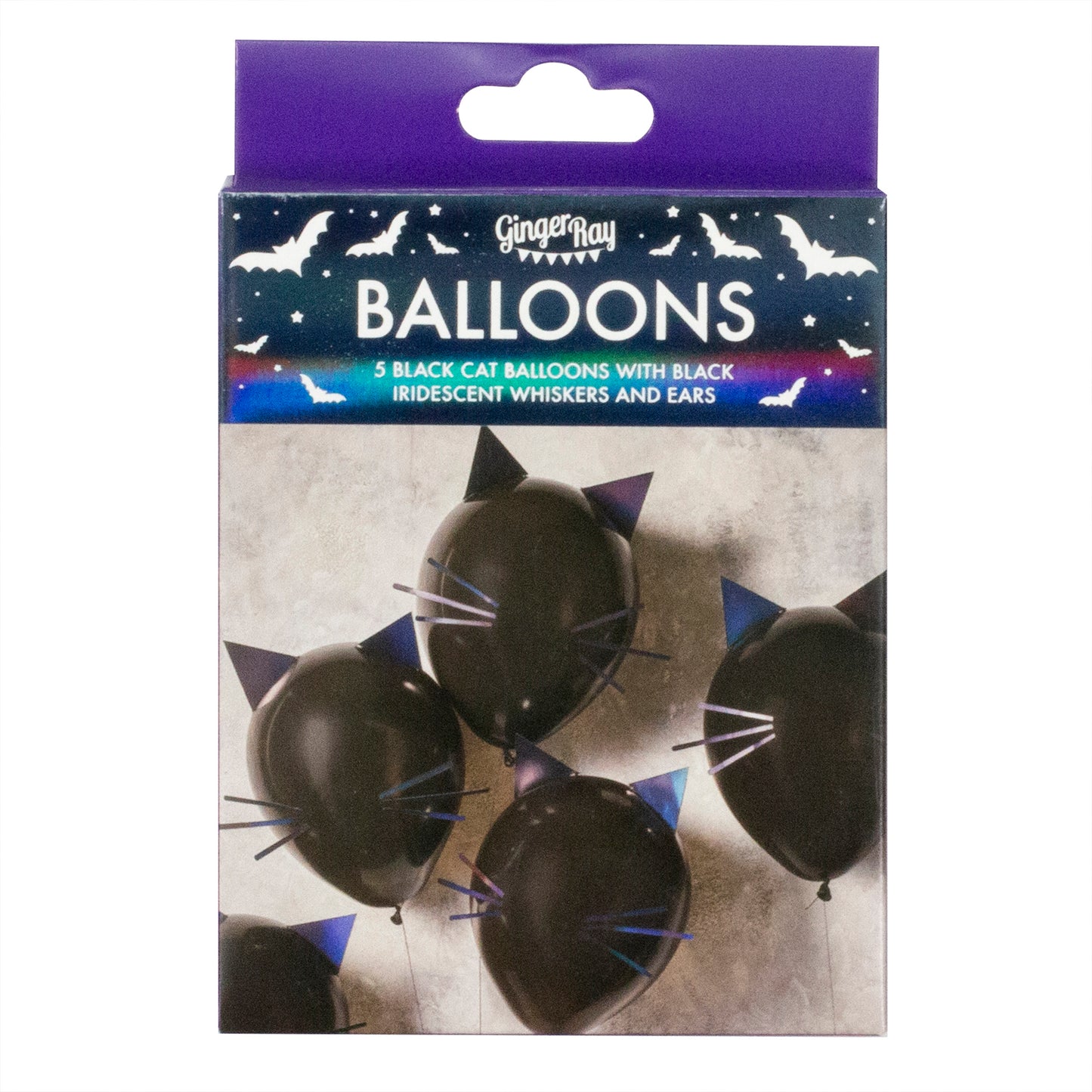 Halloween Cat DIY Balloons